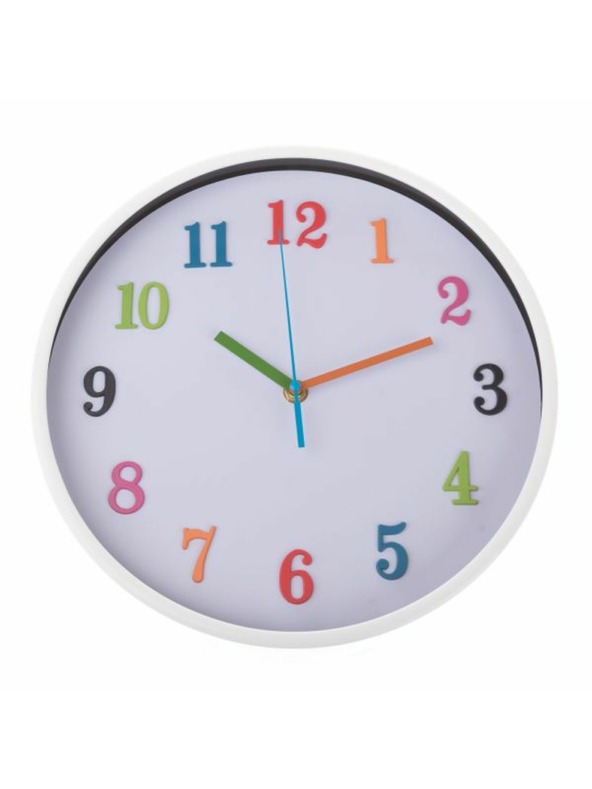 Casa de Engel Plastik-Wanduhr, 1/20