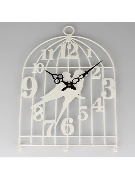 Casa de Engel Hängeuhr aus Metall - Vögel, 1/10