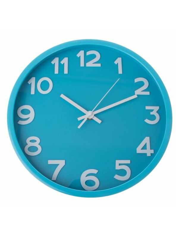 Casa de Engel Plastik-Wanduhr, 1/20