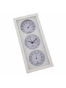 Casa de Engel Wall/Table Clock with Thermometer and Hygrometer, 0/24