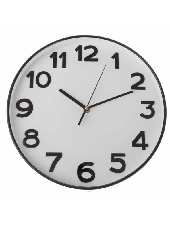 Casa de Engel Plastik-Wanduhr, 1/20