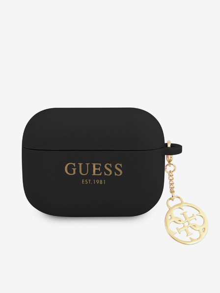 Guess Guess 4G Charm Silicone Case for AirPods Pro Black