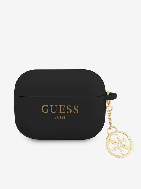 Guess Guess 4G Charm Silicone Case for AirPods Pro Black
