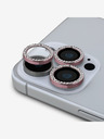 Guess Guess Fixed Glitter Lens Protection for iPhone 16 Pro/16 Pro Max Pink