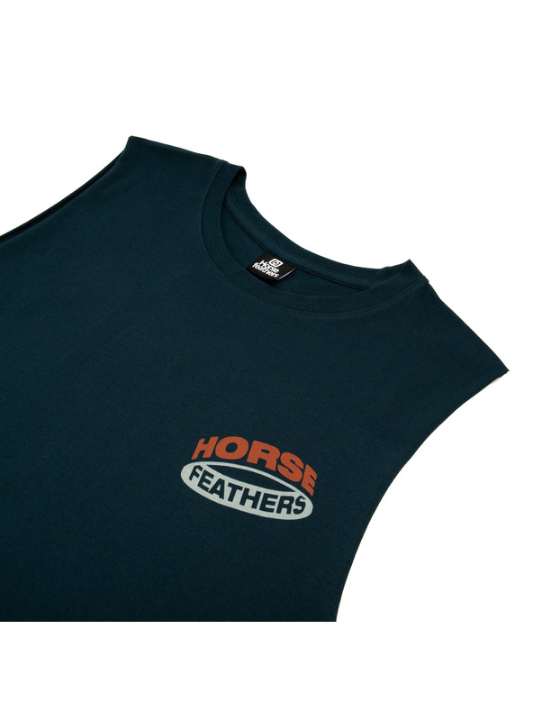 Horsefeathers Schwarzes Herren-Tanktop HORSEFEATHERS