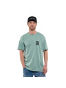 Horsefeathers Grünes Herren-T-Shirt HORSEFEATHERS