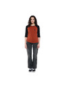 Horsefeathers Ziegelrotes Damen-T-Shirt HORSEFEATHERS