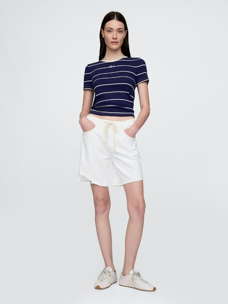 GAP Damen Crop-T-Shirt mit Logo GAP