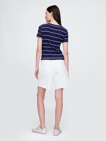 GAP Damen Crop-T-Shirt mit Logo GAP