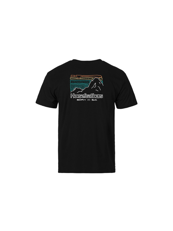Horsefeathers Diary T-Shirt Schwarz HORSEFEATHERS