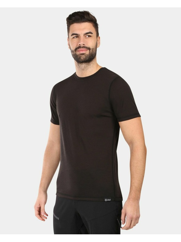 Kilpi Herren Merino Wool T-Shirt Kilpi SLOPER-M Schwarz