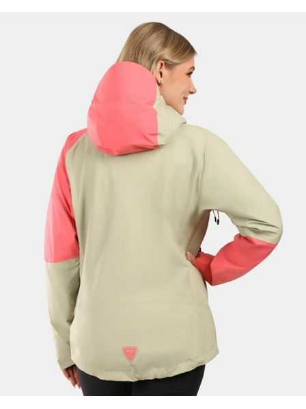Kilpi Damen Hardshell Wasserdichte Jacke Kilpi MAMBA-W Beige