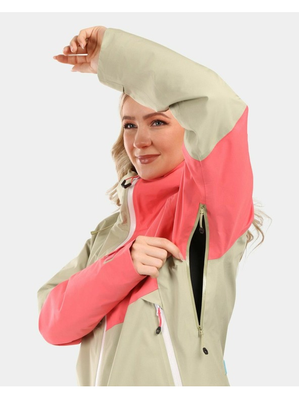 Kilpi Damen Hardshell Wasserdichte Jacke Kilpi MAMBA-W Beige