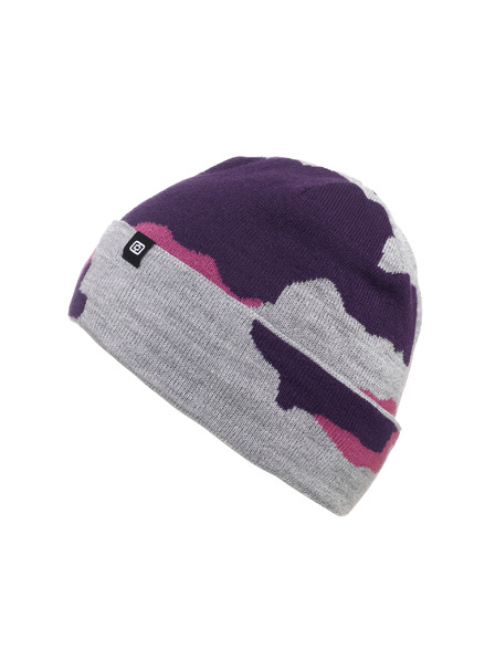 Horsefeathers Mütze Anika - Grape Camo HORSEFEATHERS