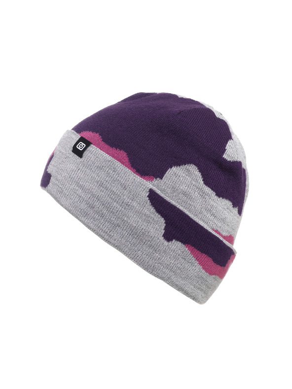 Horsefeathers Mütze Anika - Grape Camo HORSEFEATHERS