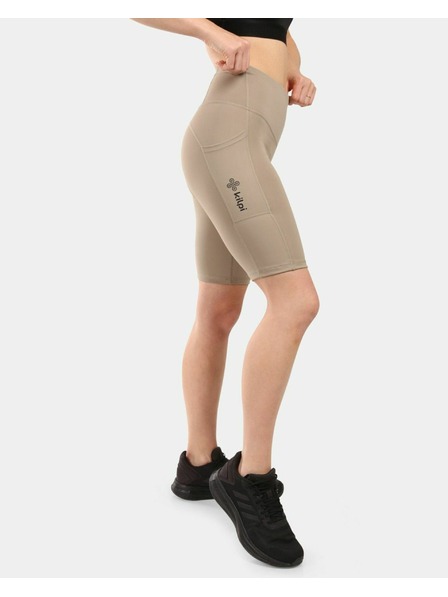 Kilpi Damen Kurze Leggings Kilpi ARTEMI-W mit OPTI-DRY Funktion Khaki