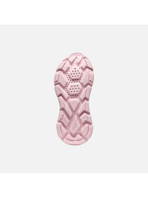 Geox White Geox Flexyper Fast Girls Sneakers