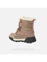Geox Beige Mädchen Winter-Schuhe Geox Trekkyup B Ab