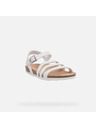 Geox White Geox Adriel Girls Sandals