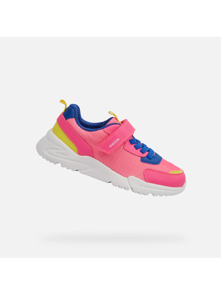 Geox Pink Geox Loftus Girls Sneakers