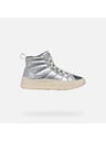 Geox Silberne Geox Laquinny Sneaker für Mädchen