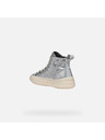 Geox Silberne Geox Laquinny Sneaker für Mädchen