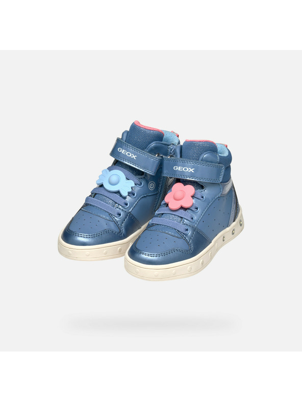 Geox Blaue Mädchen-Sneaker Geox Skylin