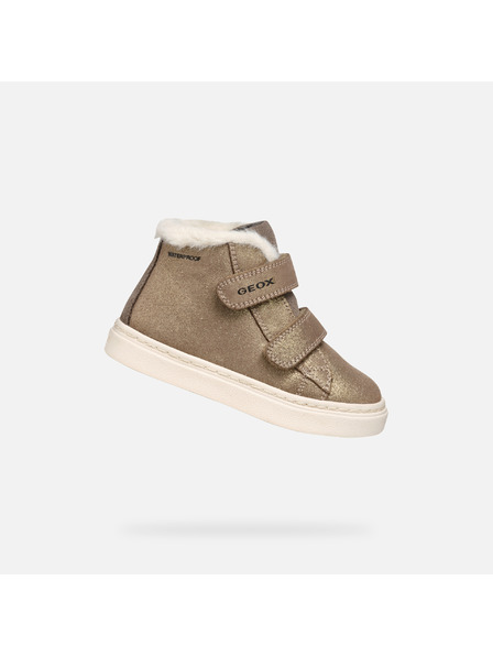Geox Graue Mädchen Sneaker Geox Nashik Wpf