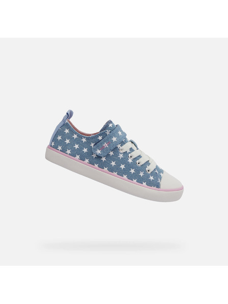 Geox Blaue Geox Gisli Sneaker für Mädchen