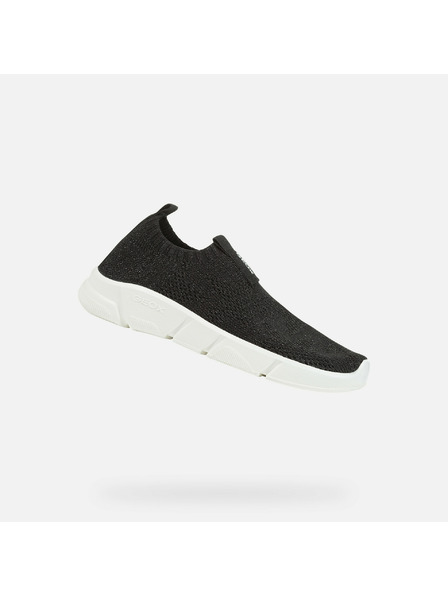 Geox Black Geox Aril Girls Sneakers