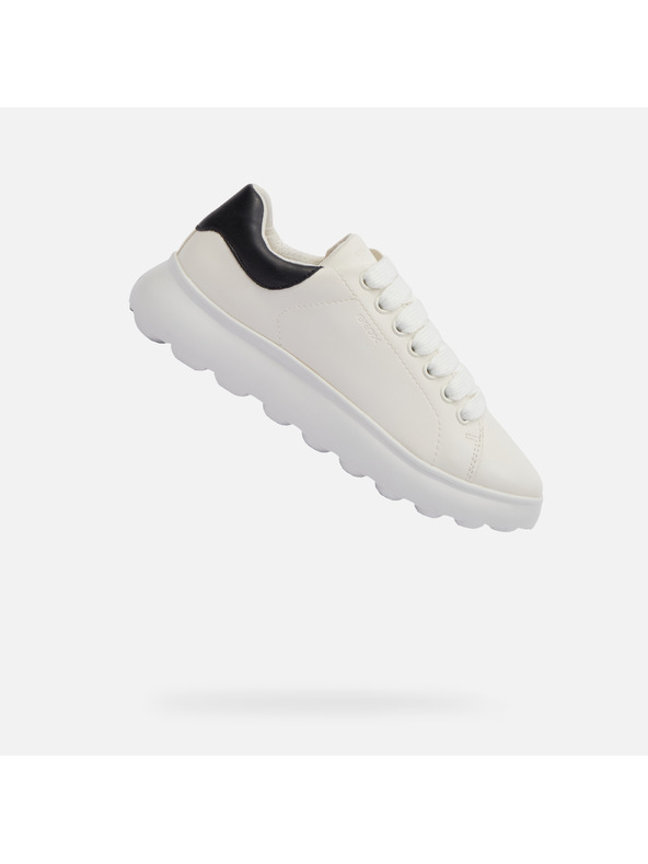 Geox Weiße Geox Puffypop Turnschuhe für Mädchen
