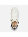 Geox Weiße Geox Puffypop Turnschuhe für Mädchen