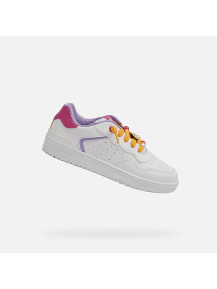 Geox Weiße Mädchen Turnschuhe Geox Washiba