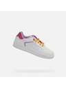 Geox Weiße Mädchen Turnschuhe Geox Washiba