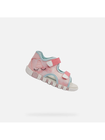 Geox Geox Iupidoo First Steps Sandals Pink Girls