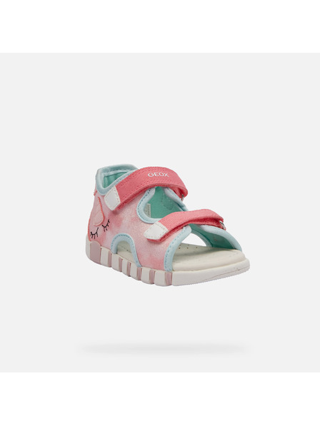 Geox Geox Iupidoo First Steps Sandals Pink Girls