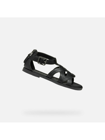 Geox Schwarze Mädchen Sandalen Geox Karly