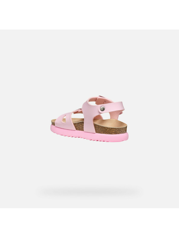Geox Pink Geox Sandalubblebow Girls Sandals