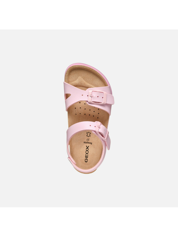 Geox Pink Geox Sandalubblebow Girls Sandals