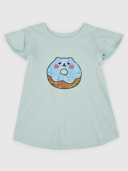 GAP Kinder T-Shirt mit Pailletten GAP