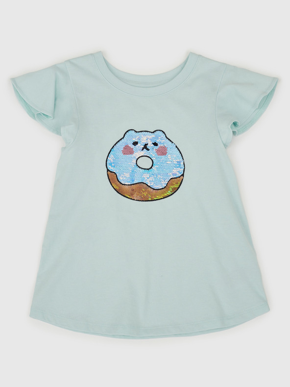 GAP Kinder T-Shirt mit Pailletten GAP