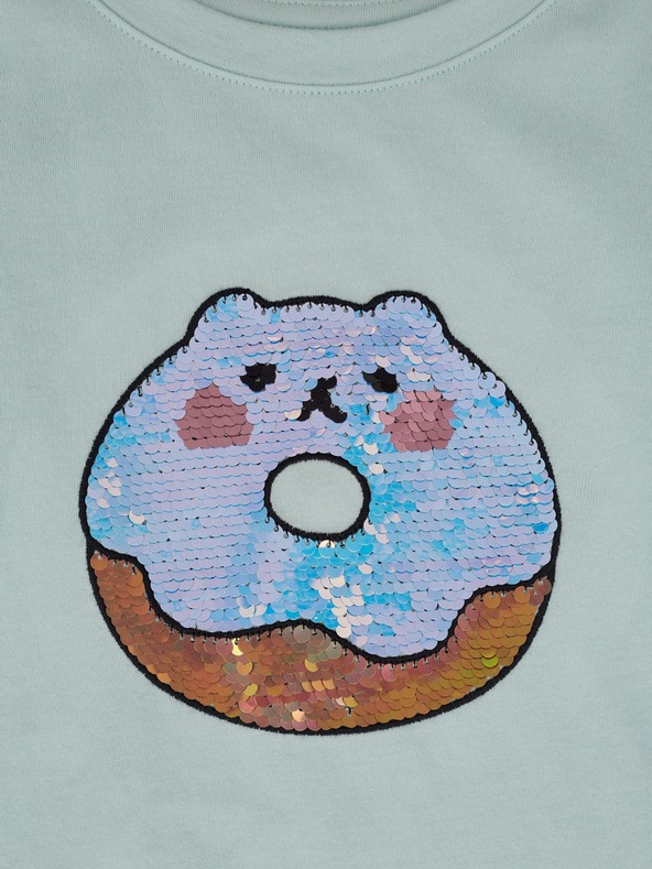 GAP Kinder T-Shirt mit Pailletten GAP