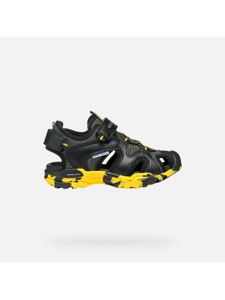 Geox Schwarze Geox Borealis Sandalen für Jungen