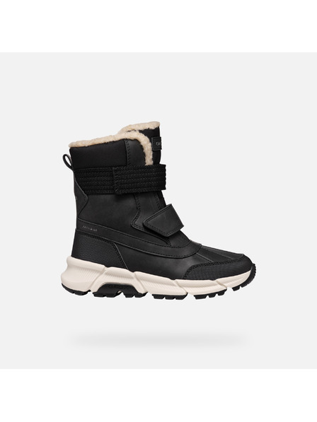 Geox Schwarz Jungen Stiefeletten Geox Flexyper Plus