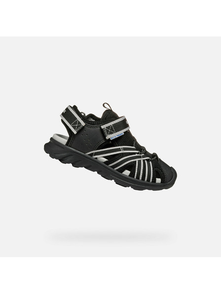 Geox Schwarze Geox Airadyum Sandalen für Jungen