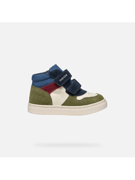 Geox Dunkelgrüne Jungen Sneaker Geox Nashik