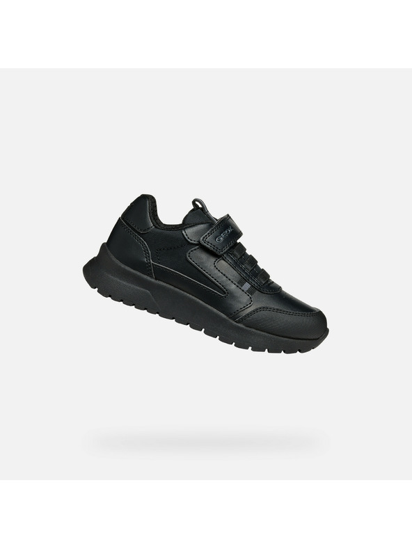 Geox Schwarze Jungen-Turnschuhe Geox Briezee