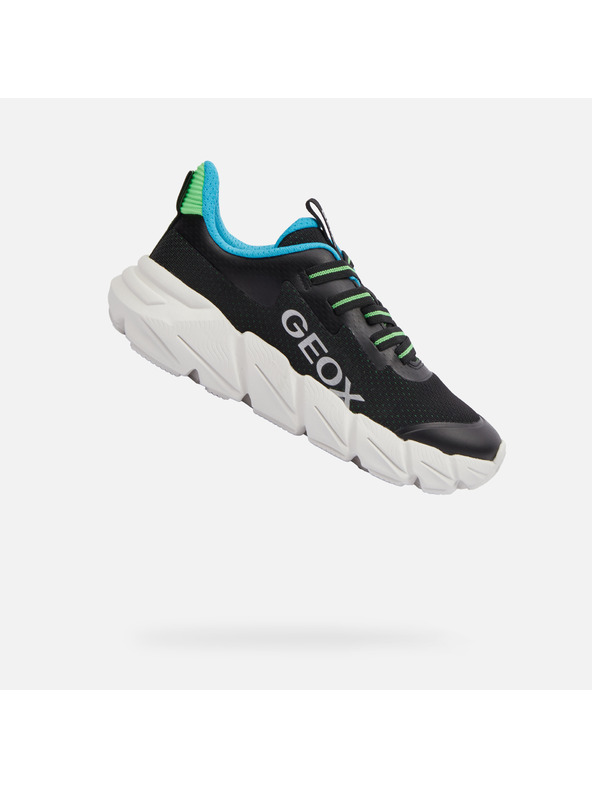 Geox Schwarze Jungen Sneaker Geox Fast