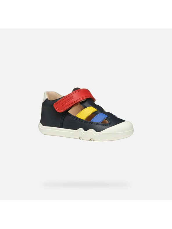 Geox Navy blue boys' barefoot sneakers Geox Steppieup