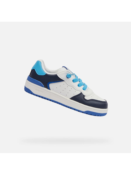 Geox Weiße Geox Washiba Turnschuhe für Jungen